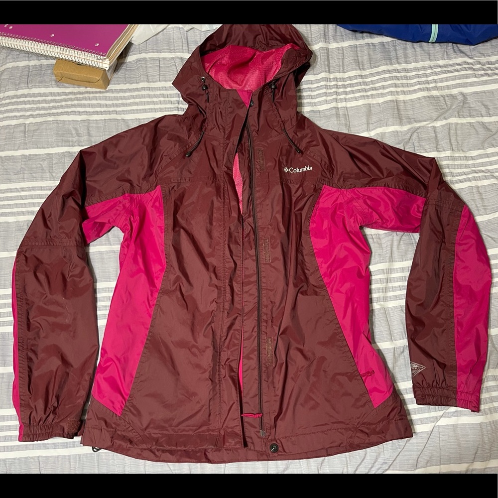 Columbia rain jacket